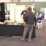 Vendors and attendees at the 2016 Buy Indiana Expo.